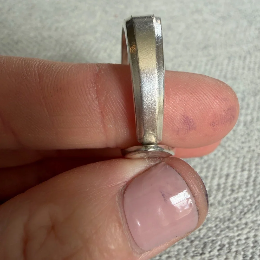 H Engraved Spoon Ring Size 10.5 - Picture 13 of 13